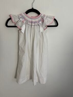Classic‎ Whimsy Smocked White Girl's Dress size 3T